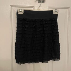 Black skirt